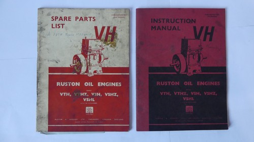 Vintage ruston oil - -, engine